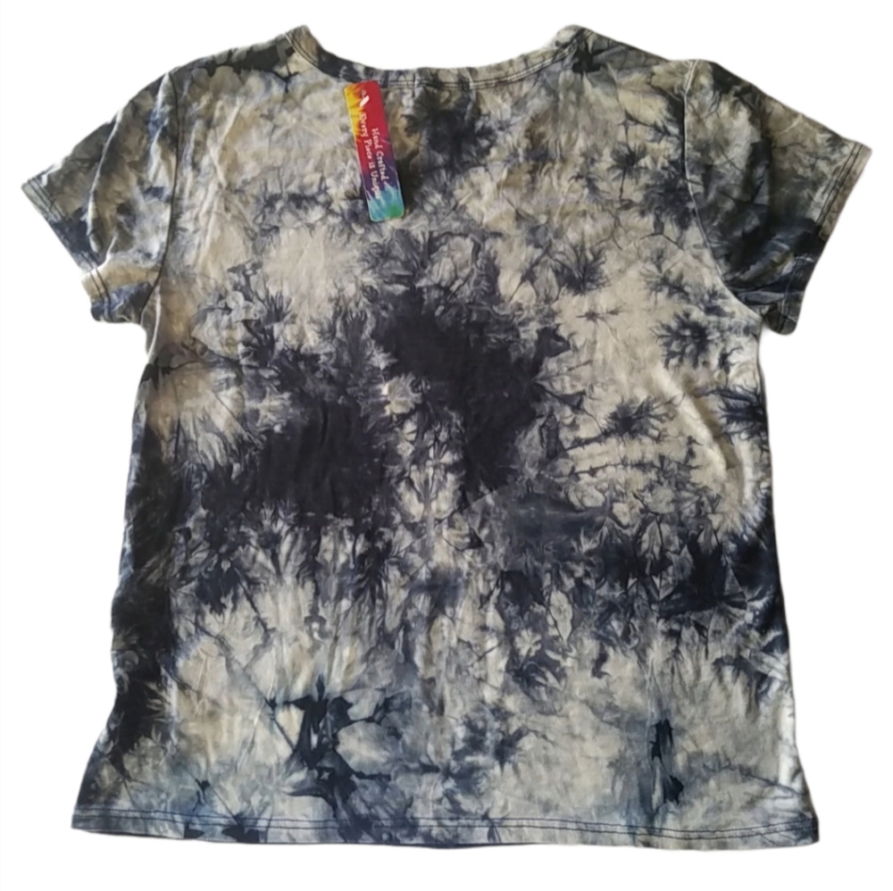Kiir Navy Tie Dye Shirt M - Picture 3 of 9